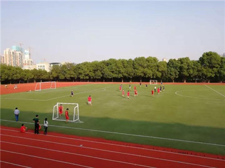  2017年10月7日，阳光明媚的下午，大佑农公司第三届销售精英足球对抗赛在江西省旅游商贸学院足球场正式举行