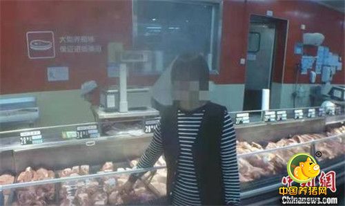 四川一女子因嘴馋在超市盗取6斤猪肉 被拘留5天