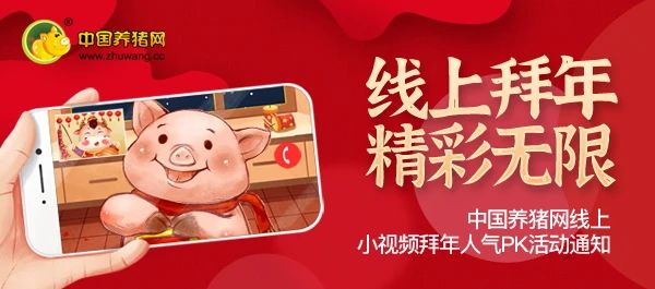 “线上拜年，精彩无限”——中国养猪网线上小视频拜年人气PK活动通知